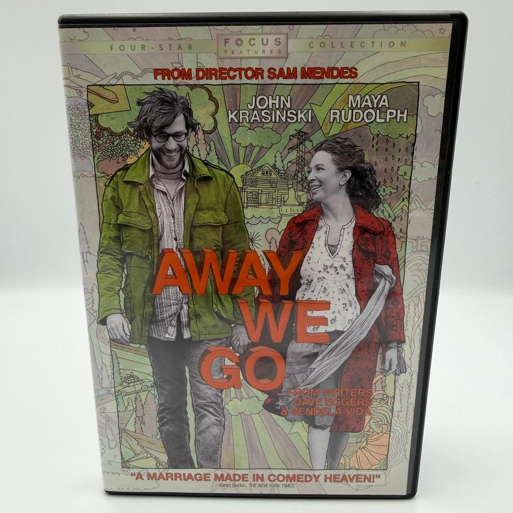 Away We Go DVD John Krasinski Maya Rudolph Sam Mendes Focus Features Widescreen